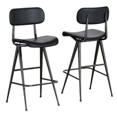 Industry West Madwell Bar Stool Leather