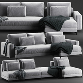 Rolf Benz  007 Nuvola sofa set