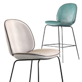 gubi Beetle Bar Stool & Counter Stool