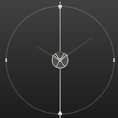 Настенные часы в стиле лофт, модель Unum