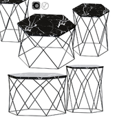 Hexagon Side Table