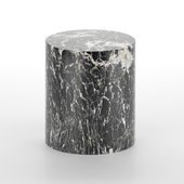 Monolith Side Table (marble) by Kelly Wearstler