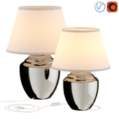 Ikea Rickarum Silver Table Lamp