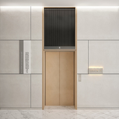 Wall panel elevator