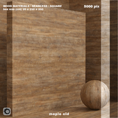 Material wood / maple old (seamless) - set 78