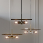 Utilitaire Disk Tripple Pendant lamp