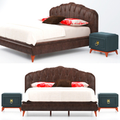 Enza home collection Elagente bed