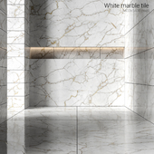 White marble tiles 3