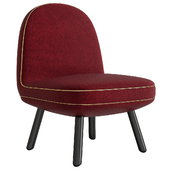 Upholstered fabric armchair FANTASIA By Molteni C design Nicola Gallizia