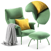 Muuto Doze Lounge Chair & Ottoman