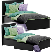 Ikea Malm Single Bed 2