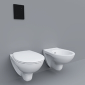 Grohe Bau ceramic toilet and bidet