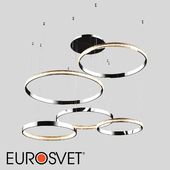 ОМ Подвесной светодиодный светильник Eurosvet 90175/5 хром Posh