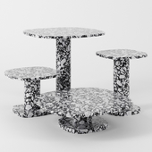 Matera tables by Baxter