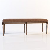 Restoration hardware / Louis bench