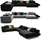 Minotti  White Sofa Set 012