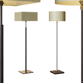 DAKOTA bronze & CASABLANCA floor lamp