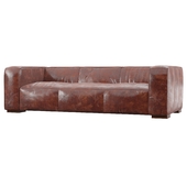 Sherron Leather Sofa