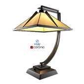 POMEROY TABLE LAMP, модель настольного светильника от компании Quoizel, USA.