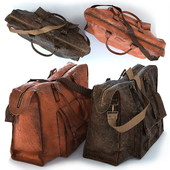 Travel Bag Ashwood Leather 7997 Rust