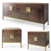 Комод и тумба  Jade. Sideboard, nightstand by Sunpan Furniture