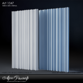 Гипсовая 3d панель Art-1047 от АртРельеф