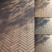 Brick paving slabs Type 4