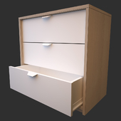 ASKVOLL 3-drawer