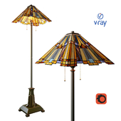 INGLENOOK Floor Lamp, модель напольного светильника от компании  QUOIZEL, USA.