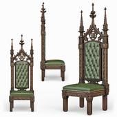 Gothic throne