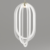Lamp Coil & Drift Cirrus Chandelier