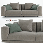 Nevyll sofa by Diter italia 230x106 cm