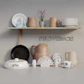 Provence style kitchen set