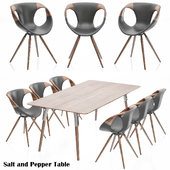 Salt and Pepper Table by Tonon