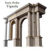 Ionic Order Vignola Column