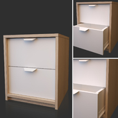 ASKVOLL 2-drawer Ikea