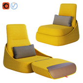 Coalesse - Hosu Lounge Seatin