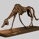 Скульптура собака