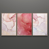 Set of triptych paintings 69