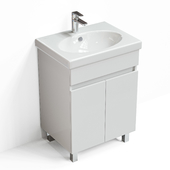 Sanita Luxe NEXT 60 washbasin with Sensea Line 60 cabinet