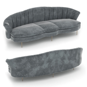 linear capitone sofa