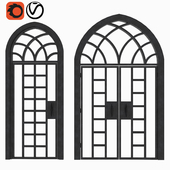 Arch Doors Animated Set