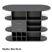 Skyline bar desk