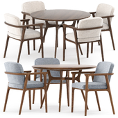 REN DINING TABLE C1100 and Zio Dining Chair