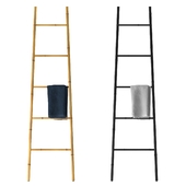 Bamboo Ladder Towel Rail
