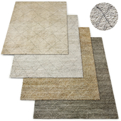 Iman Moroccan Diamond Hand-Knotted Wool Rug RH Collection