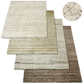 Etched Hand-Knotted Wool Rug RH Collection