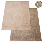 Basket Weave Handwoven Wool Rug RH Baby and Child Collection