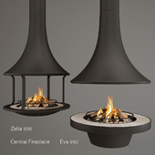 Two Fireplaces Zelia 908 and Eva 992