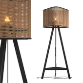 Cane Floor Lamp